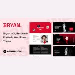 Bryan – Resume WordPress Theme