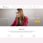 Business One Page WordPress Theme