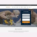 Construction Company WordPress Theme