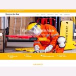 Construction Map WordPress Theme