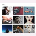 draft portfolio WordPress Theme