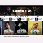 Featured News WordPress Theme