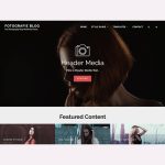 Fotografie Blog WordPress Theme