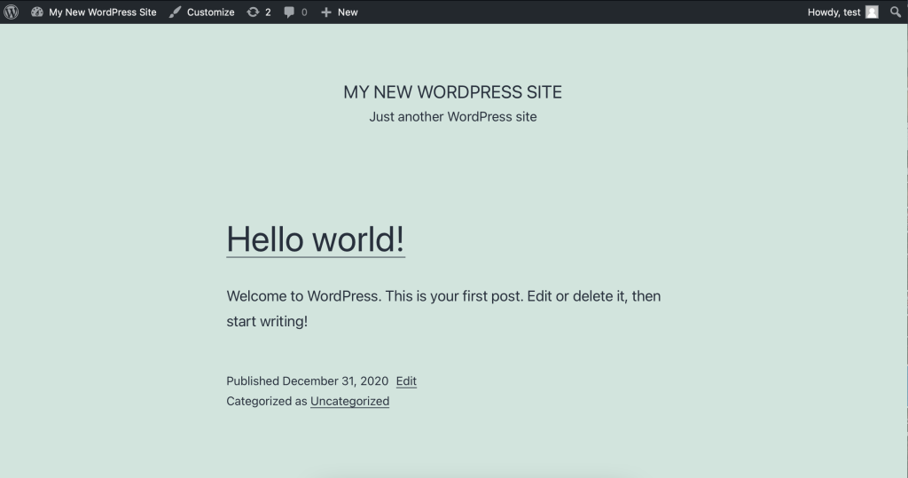 Managed WordPress: How to get started with WordPress - Support Centre - names.co.uk