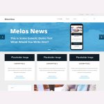 Melos News WordPress Theme