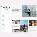 Minimal Blocks WordPress Theme