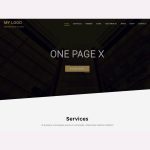 One Page X WordPress Theme