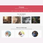 Onepage WordPress Theme