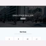 Singlepage Builder WordPress Theme