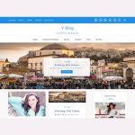 V Blog WordPress Theme