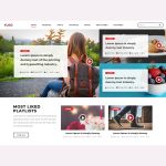 Vlogger Video Blog WordPress Theme