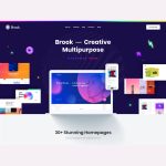 Brook – Agency Business Creative WordPress Theme