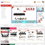Website mẫu | Shop Bán camera và thiết bị ghi hình Camerashop