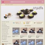 Website mẫu | Shop bán đồ gốm sứ, ấm trà, bình trà, chậu gốm cảnh