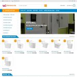 Website mẫu | Shop bán thiết bị sứ vệ sinh, nội thất cho gia đình