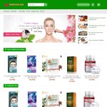 Website mẫu | Shop bán thực phẩm chức năng, chăm sóc cơ thể