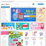 Website mẫu | Shop thời trang cho Mẹ và bé, đồ dùng chăm sóc trẻ em, trẻ sơ sinh