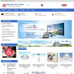 Website mẫu | Shop bán sản phẩm điện máy, điện lạnh, điều hòa, ti vi, tủ lạnh, thiết bị công nghiệp