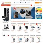 Website mẫu | Siêu thị thiết bị và linh kiện điện tử, loa, camera, đồng hồ, chuông cửa