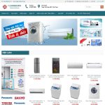Website mẫu | Siêu thị điện máy, điều hòa, tủ lạnh, máy giặt