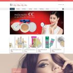 Website mẫu | Shop mỹ phẩm và phụ kiện làm đẹp