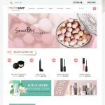 Website mẫu | Shop Mỹ phẩm và làm đẹp demo050