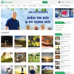 Website mẫu | Blog Audio chia sẻ thông tin Audio podcast