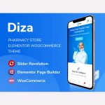 Diza – Pharmacy Store Elementor WooCommerce Theme