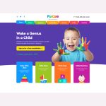 FunCare – Bright And Enjoyable Daycare Website Design Theme WordPress Theme