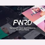 FWRD – Music Band & Musician WordPress Theme