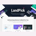 Landpick – Multipurpose Apps Landing Page Template WordPress Theme for App Promotion Marketing Site