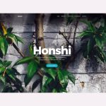 Honshi – Creative Portfolio WordPress Theme