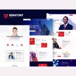 Senatory – Political Candidate WordPress Theme