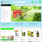 Website mẫu | Shop bán thực phẩm chức năng, chăm sóc sức khỏe TPCN1