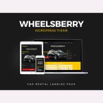 Wheelsberry – Car Rental WordPress Theme / Landing Page